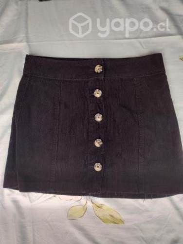 falda negra