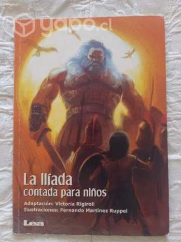 Libro La Iliada contada para niños