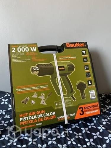 Pistola de calor bauker