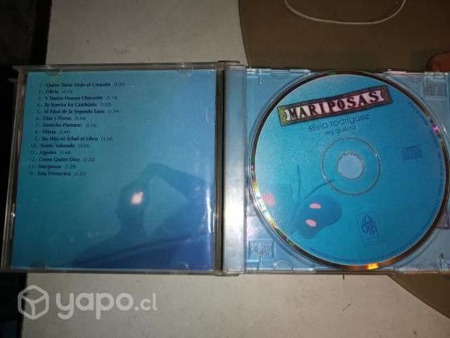 Silvio Rodríguez cd mariposaa