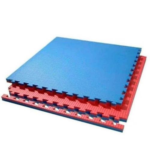 Tatami 100x100 2,5 bicolor rojo azul