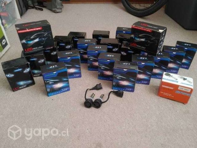 Ampolletas LED CSP H8/H9/H11/H16 20.000 lm 6500K