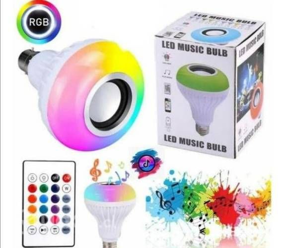 Luces multicolor parlante bluetooth