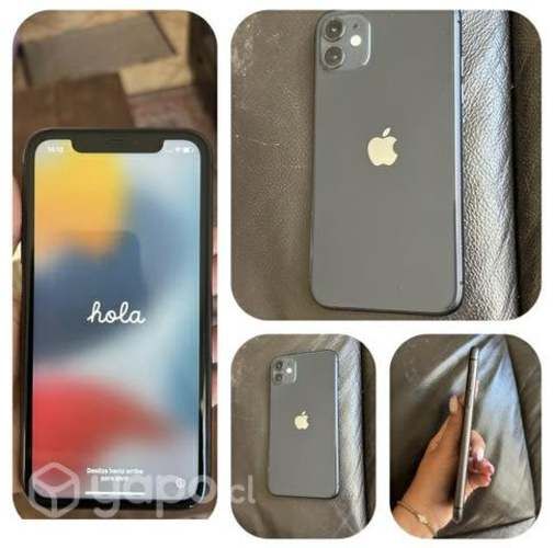 IPhone 11 de 64gb color negro impecable