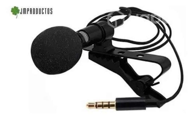 Micrófono Condensador Lavalier Solapa Para Celular