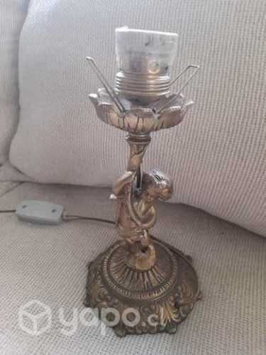 Pie de lampara bronse