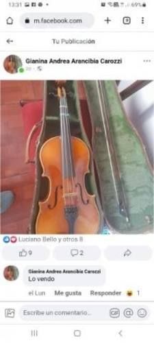 Violín copia stradivarius