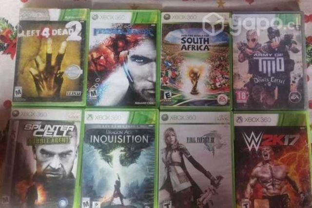Juegos xbox 360} 2x15 mil