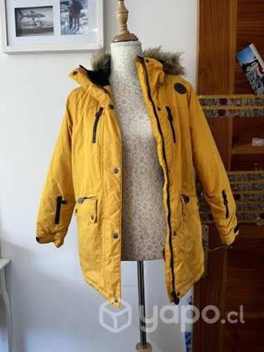 Chaqueta de nieve con chiporro niña