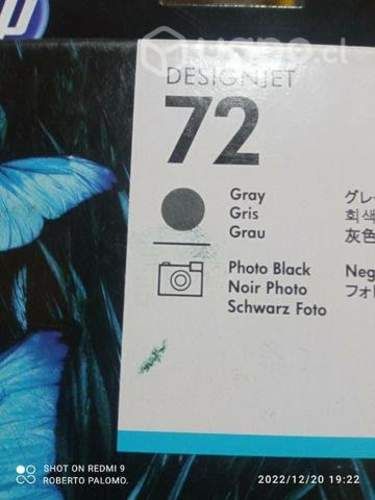 Cabezal HP 72 gris photo black original