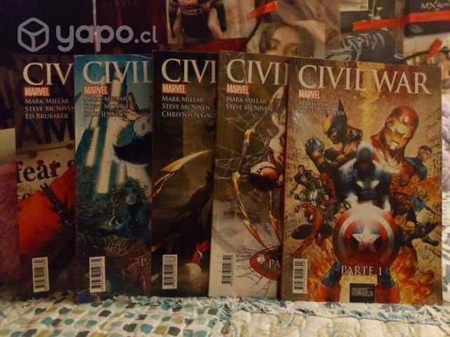 Cómics "Civil War"