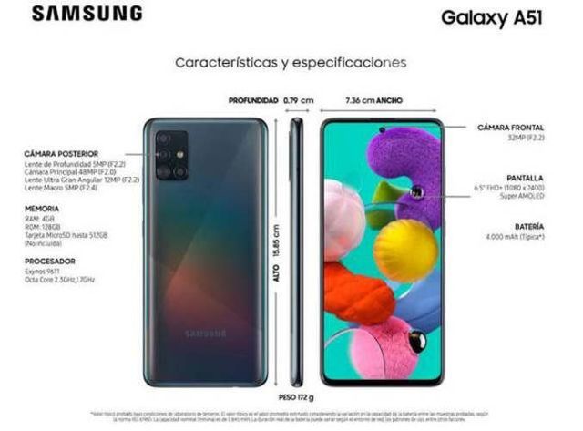 Celular Samsung A51 128GB