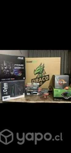 PC computador gaming full RGB Nuevo AMD 16gb