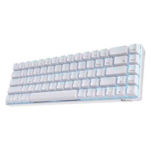 Teclado Bluetooth Royal Kludge rk68 65% Blanco