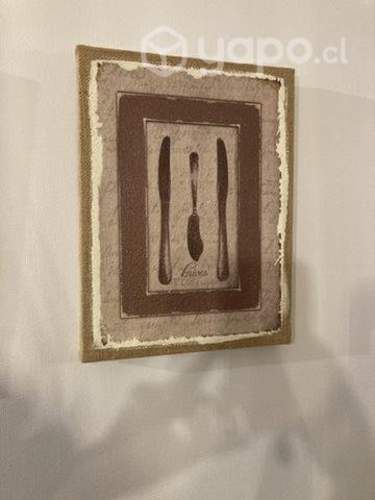 Pack cuadros de utensilios de cocina