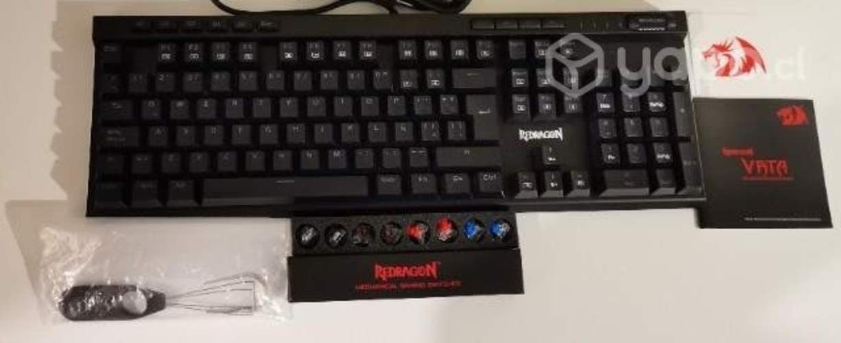 Teclado Gamer mecánico redragon vata k580rgb-pro-s