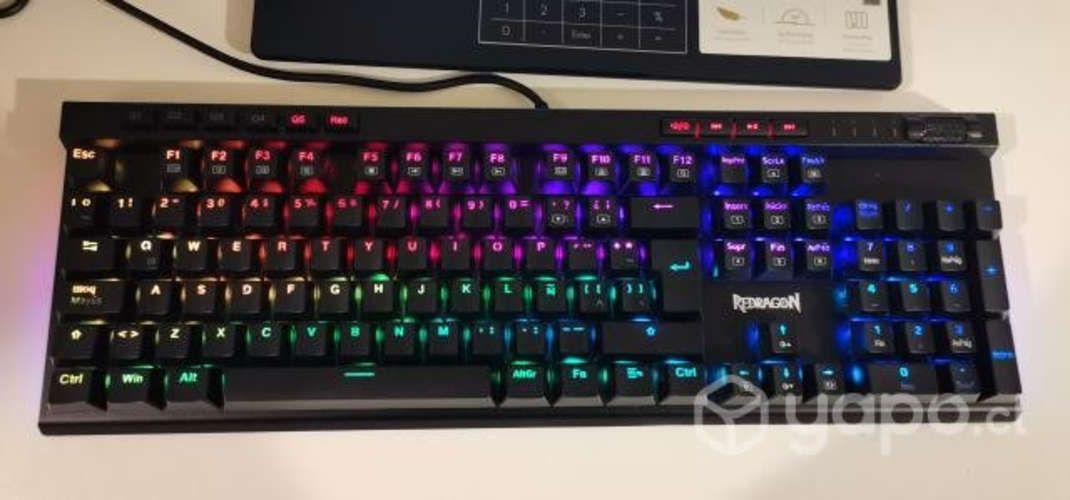 Teclado Gamer mecánico redragon vata k580rgb-pro-s