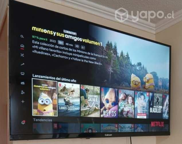 2 Smart tv LED de 32 plg marca TCL y Caixium