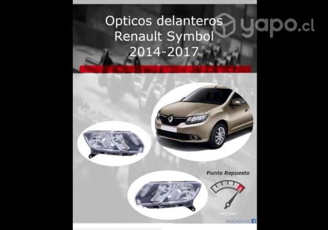 Opticos delanteros Renault Symbol 2014-2017