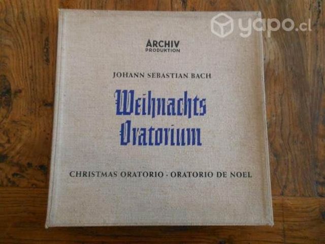 Vinilo, Christmas Oratorio , Weihnachts Oratorium