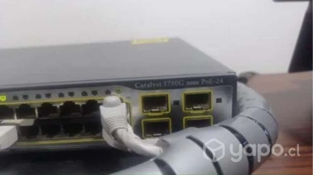 Switch Cisco Catalyst WS-C3750G-24PS-E impecable