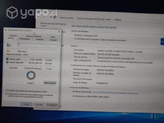 Intel NUC Core I3 2, 3 GHz