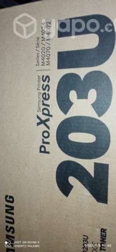 Toner Samsung 203a black original de alta