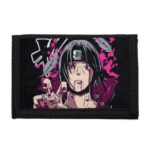 Billetera Nylon Itachi Uchiha Akatsuki Anime