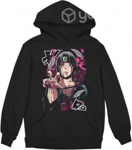 Polerón Itachi Uchiha Akatsuki Anime