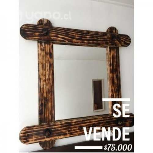 Espejos rústicos