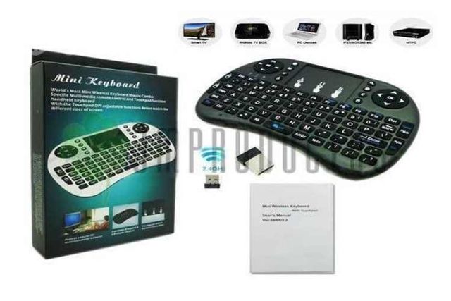 Mini Teclado Air Mouse Touch Inalambrico Smart Tv