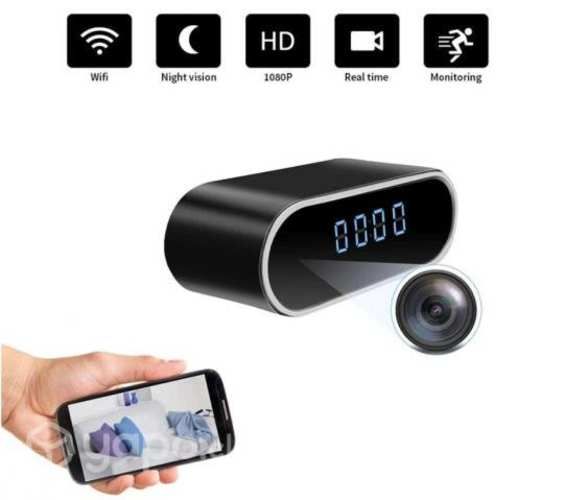 Camara Oculta en Reloj WIFI FULL HD