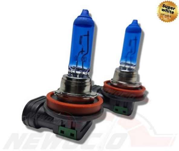 Ampolleta Bombilla Halógena H11 12v 55w Par Luz Bl