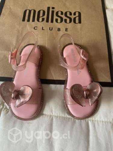 Sandalias mini melissa colección Barbie