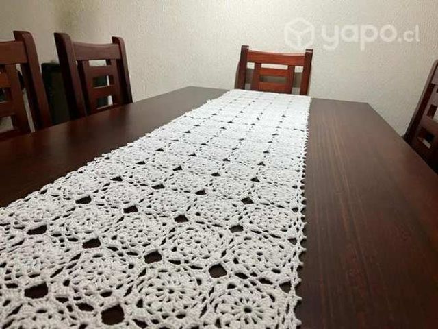 Caminos de mesa a crochet