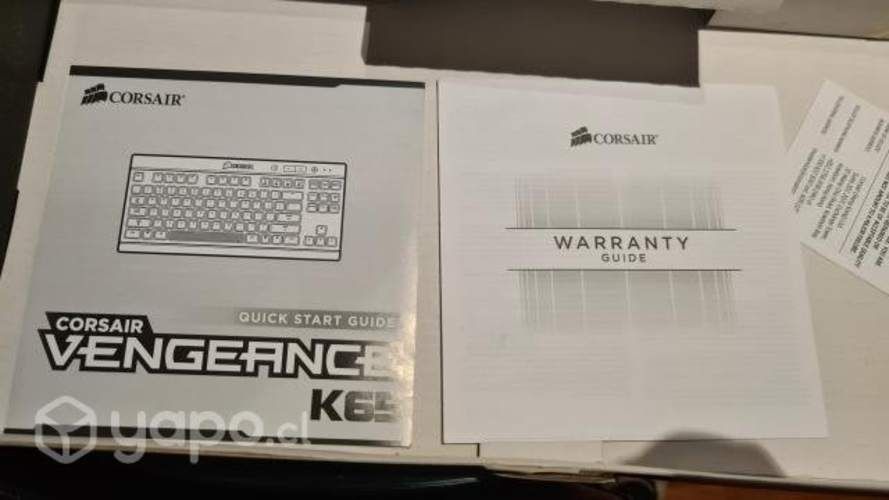Teclado Corsair Vengeance K65 nuevo