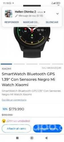 Reloj digital mi wachat Xiomi