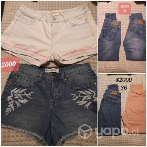 Jeans y shorts mujer