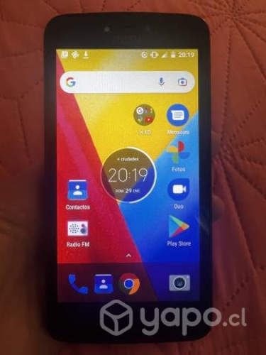 Celular Motorola Moto negro Android