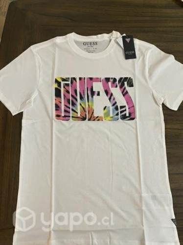 Polera guess blanca talla S
