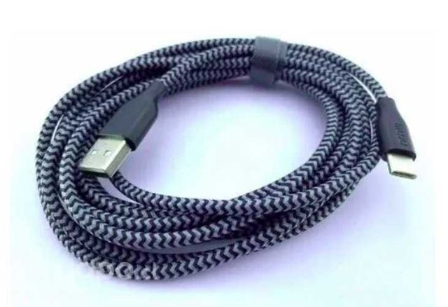 Cable Tipo C 3 Metros Larga Duracion Reforzado