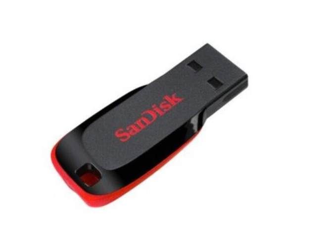 Pendrive SanDisk 32GB 2.0 negro y rojo
