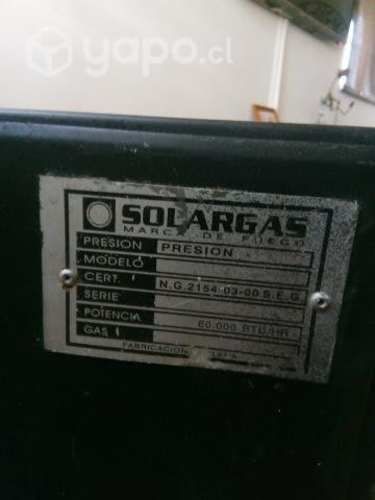 Calentador solargas 60.000 BTU