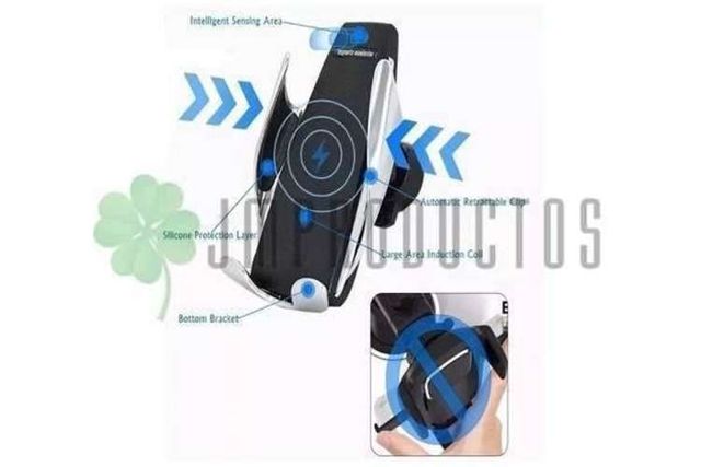 Cargador Soporte Auto Inalambrico S8 S9 Note 8 iPh