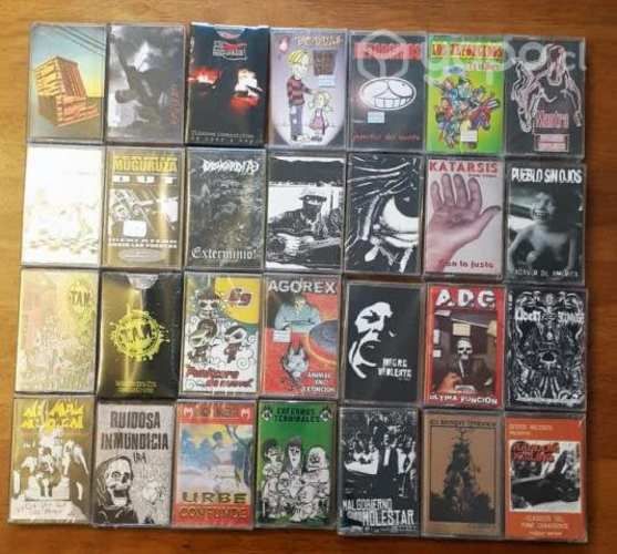Cassettes Punk Hardcore Metal Crust