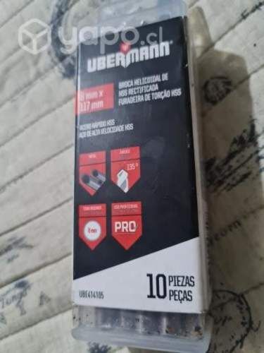 Set brocas Ubermann 8mm