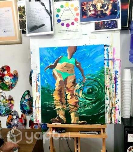 Cuadro Veranos bajo el agua