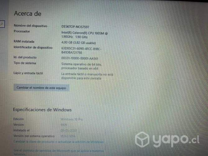 Notebook acer