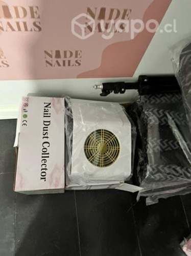 Hermoso extractor de polvo para manicurista