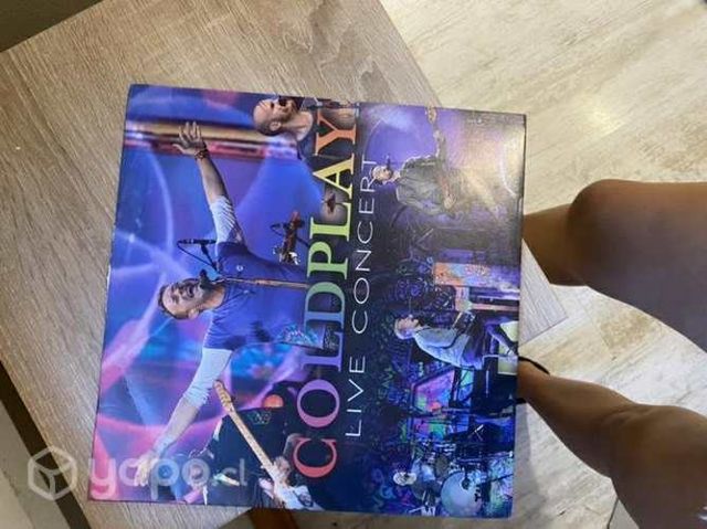 Vinilo coldplay live"